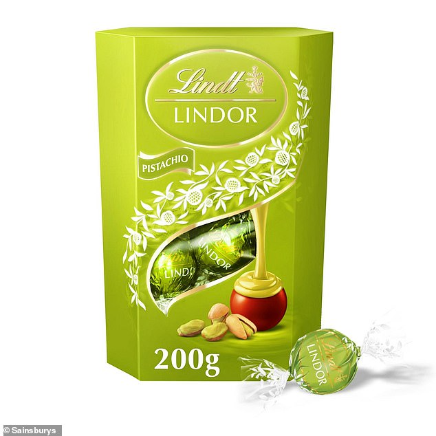 Sainsbury's offers 200-gram box of Lindt Lindor Pistachio Milk Chocolate Truffles as part of its Father's Day range