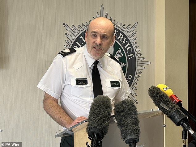 'Destroying and vandalising local communities do not make our towns safer for women and girls and to claim otherwise is nonsense', PSNI Assistant Chief Constable Ryan Henderson said