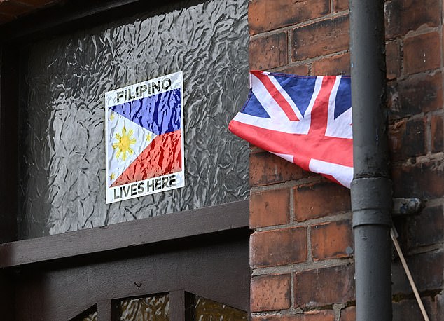 Even Filipinos, many of whom displayed signs reading ¿Filipino lives here¿, alongside their country¿s flag, were not safe