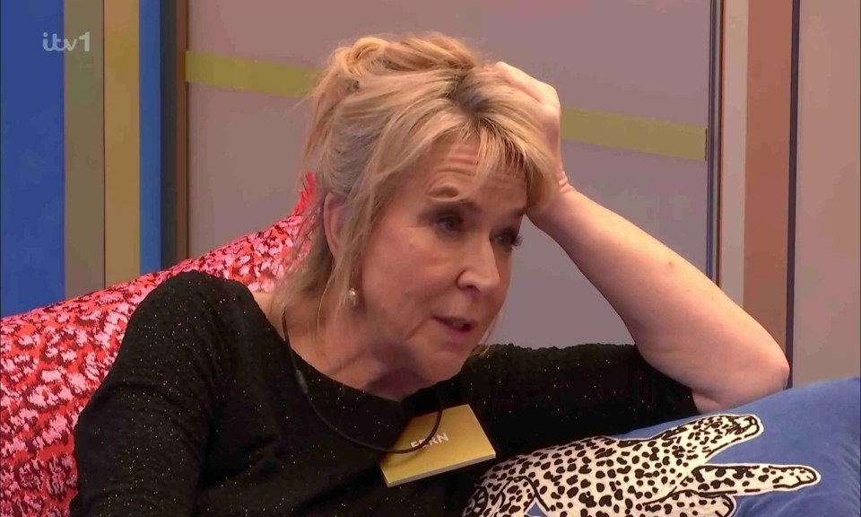 Fern Britton on Celebrity Big Brother.