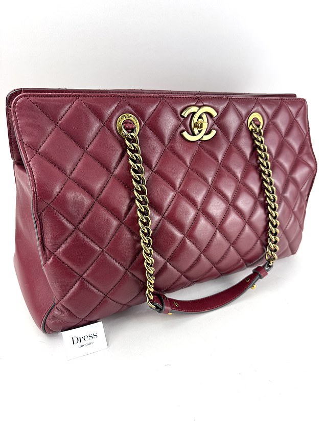 A Chanel Red tote bag, which was also stolen