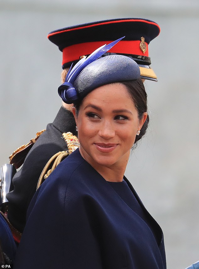 According to a body language expert, Meghan was uncomfortable at her second Trooping the Colour