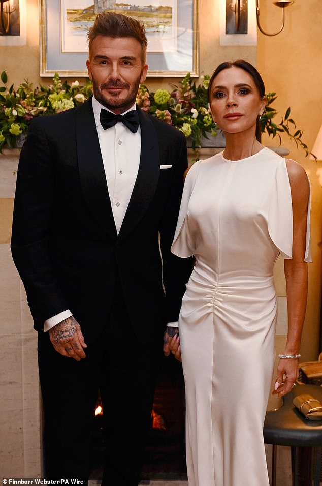 He said he 'never could have imagined I would receive such a truly humbling honour', as his Spice Girl wife Victoria also becomes Lady Beckham