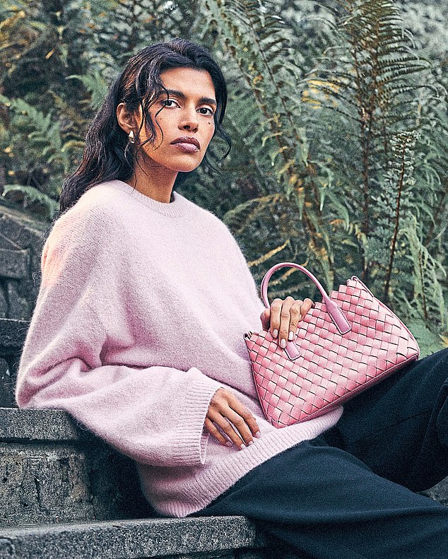 This woven bubblegum-pink. tote is one of the brand’s. bestsellers. Bag, £219, all radley.co.uk.