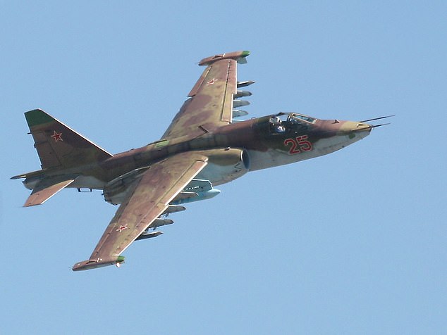 The Su-25 (above) is a Soviet-designed close-air support aircraft developed by Sukhoi in the late 1970s