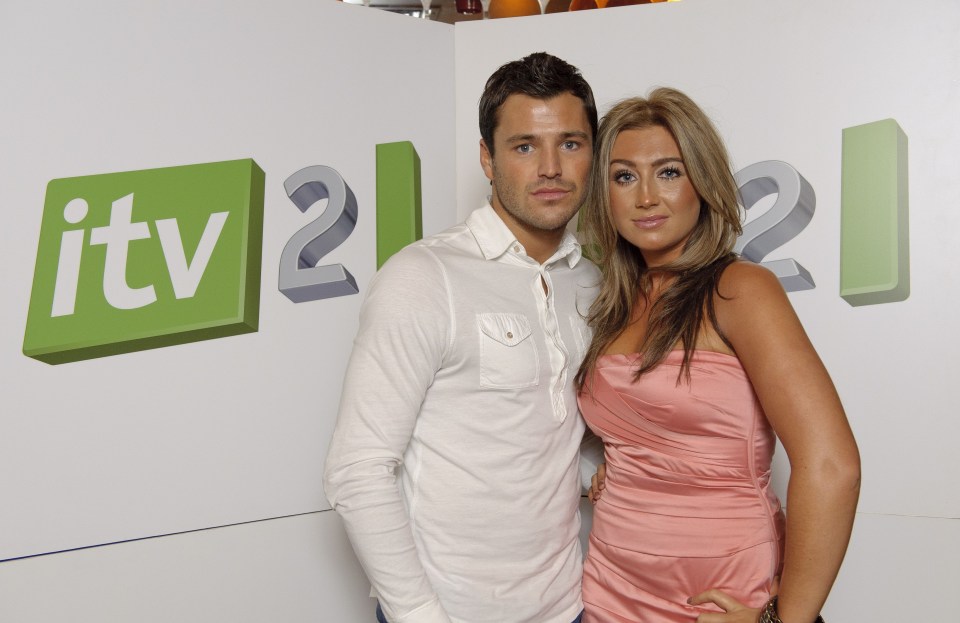 Mark Wright and Lauren Goodger at the "The Only Way is Essex" launch.