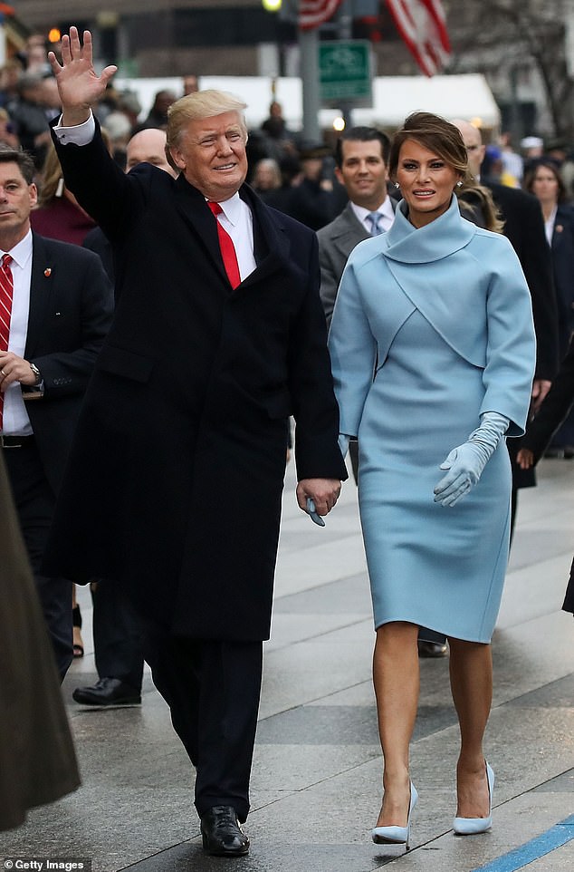 The Trump women frequently opts for tonal dressing, which means wearing a single color from head-to-toe