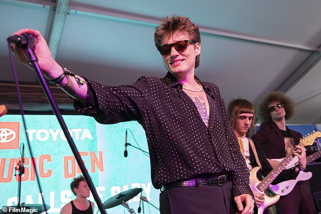 Leavins (pictured) was still in high school when he was cast as a young Elvis in a touring production of Million Dollar Quartet, the musical about a legendary recording session at the Sun Records studio