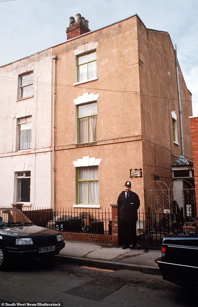 25 Cromwell Street, Gloucester ¿ the notorious home of serial killers Fred and Rosemary West, where the bodies of several victims were discovered in 1994
