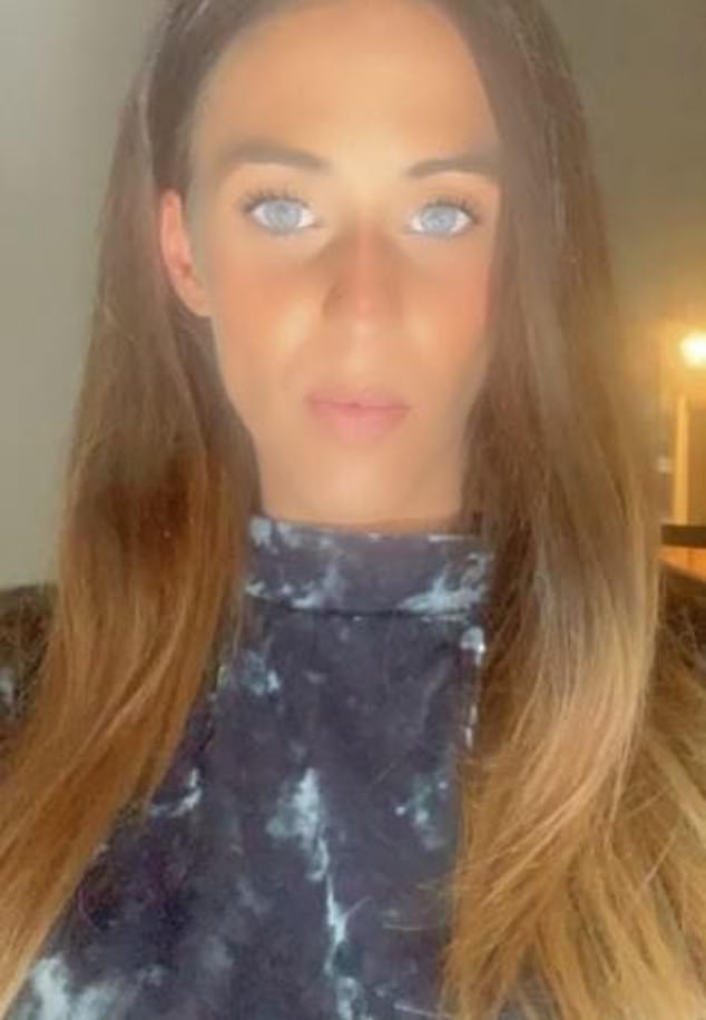 Ms Lawlor (above) was leaving the property to get a taxi home when Rowe leaned around her 'MMA-expert' boyfriend and stabbed her in the chest