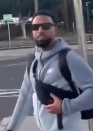Steven Roccas (pictured) was renting the remote Airbnb with convicted drug dealer Ayub Qassim and accompanied him on the drive back to Masca with Jay, who had become separated from friends at the NRG festival