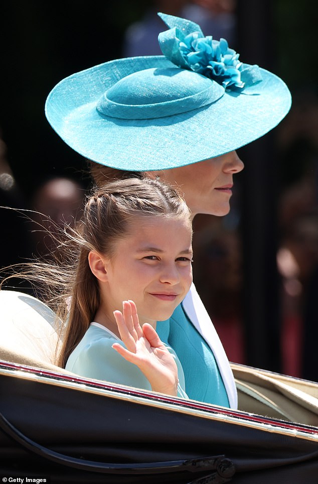 And royal fans have even compared princess Anne to Princess Charlotte, 11, who appears to be stepping into her role with similar calm and poise