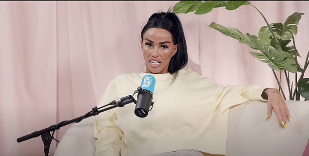 The mother-of-five has been open about her struggles with body dysmorphia over the years