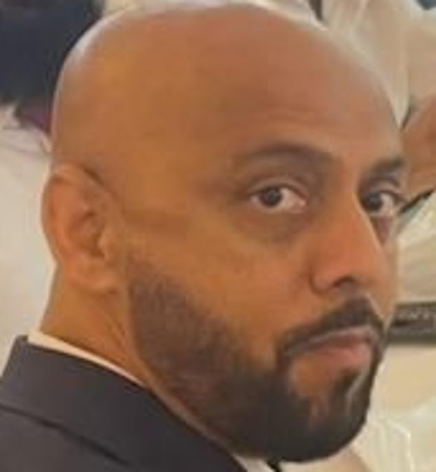 Pictured: Altafhusen Patel, 51, who perished in the tragedy alongside his father-in-law and -mother-in-law
