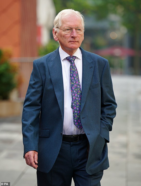 One of the reasons for the unease about Dewi Evans' evidence in the Lucy Letby case is that he actively lobbied to play a role in the investigation, rather than being sought out for his expertise. Pictured: Dr Evans arriving at Manchester Crown Court to give evidence at the Lucy Letby trial in October 2022