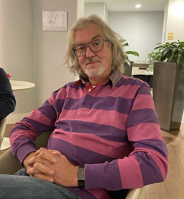 James May (pictured) has criticised Pride organisers over the number of flags up in Britain's cities marking the event