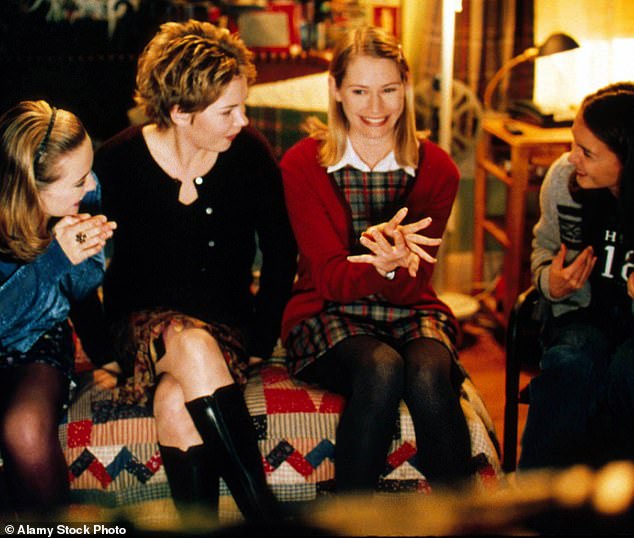 Andie was one of the earliest characters on mainstream TV to openly grapple with mental health struggles - a bold and groundbreaking departure from the norms of TV at the time (pictured in red)