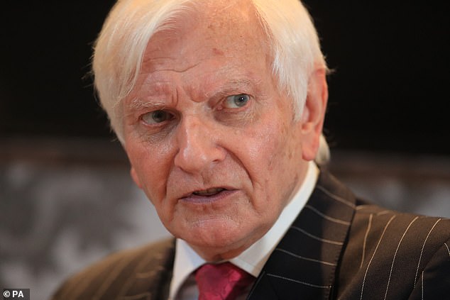 Former Tory MP Harvey Proctor (pictured), the only direct living victim of the fraudster's lies, said: 'I'd very much regret Carl Beech being released early from his sentence. I think there must be some discretion, it shouldn't be automatic'