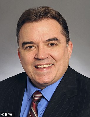 Minnesota state Senator John Hoffman (pictured) and his wife was shot by a gunman at their home
