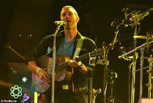 Just days later, Martin sparked speculation with a cryptic shout-out to Dakota at Coldplay's Las Vegas show on Friday. An insider claimed their split was due to their alleged differing views on marriage; pictured June 2024 in Glastonbury