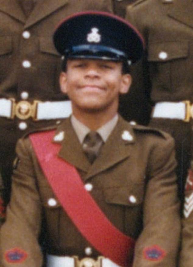 Mr Downes said as soon as he got his uniform he started to thrive - he was Britain's first black SAS soldier