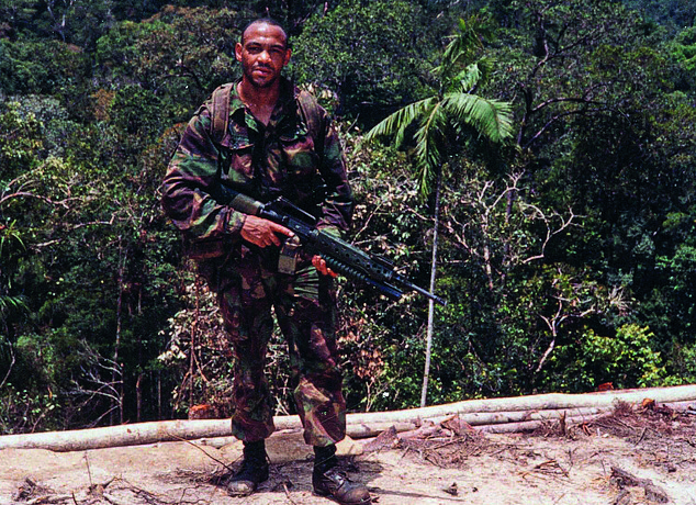 Melvyn Downes said selection for the SAS pushed him right to the very edge of my mental and physical capabilities, but he loved the jungle stage