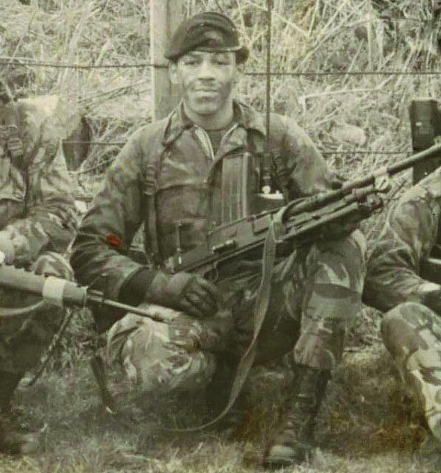 Mr Downes in South Armagh in Northern Ireland known as Bandit Country