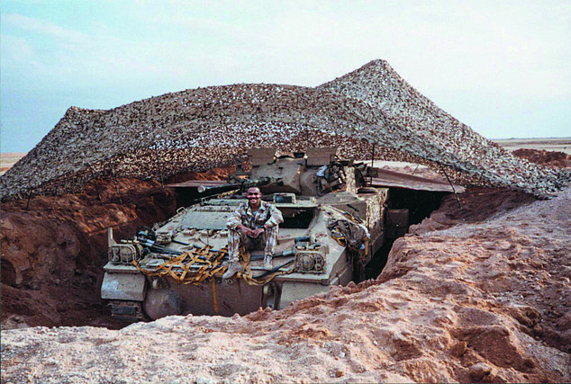 Melvyn Downes During the first Gulf War in 1990 where he led his patrol into combat