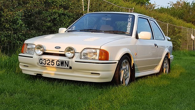 Today, Fast Ford variants of the Escort - like this M4 RS Turbo - are worth staggering money
