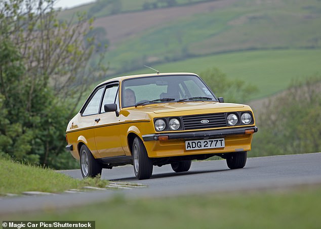 Most British families between the late 1960s and 2000s likely had one of five generations of Escort - though it is the Mk2 (pictured) to Mk4 that we're remembering here for kids of the 1970s to 1990s