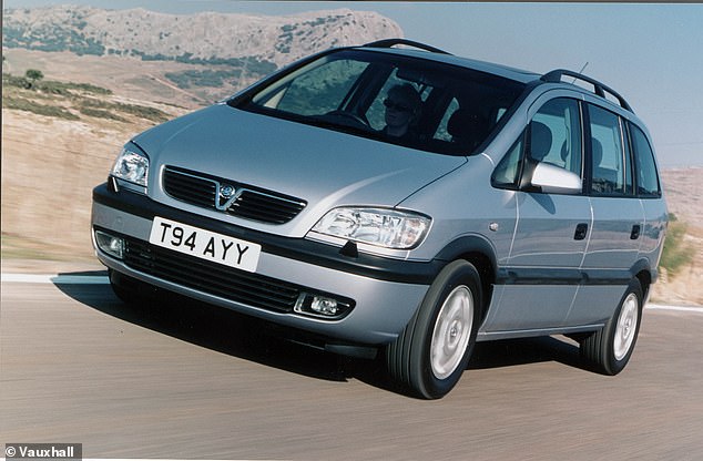Vauxhall's Zafira was far from exciting - like many of the cars in this list - but its practicality in a relatively compact package made it a firm favourite for dads