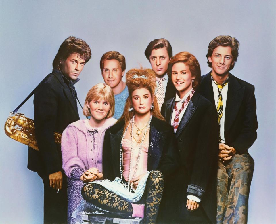 St. Elmo's Fire cast photo.