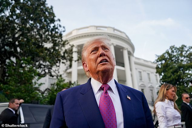 Sir Keir has been walking a diplomatic tightrope between backing the Commonwealth state and avoiding enraging Donald Trump (pictured)