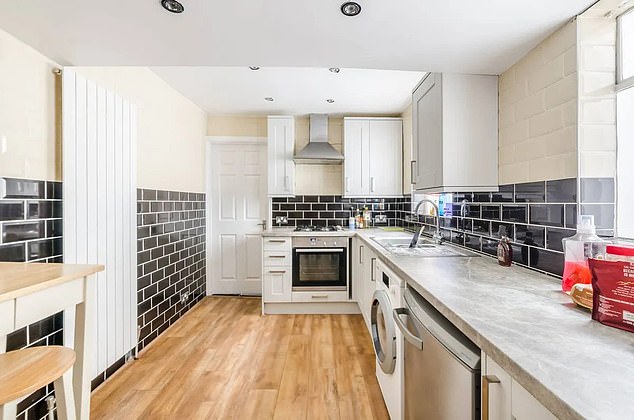 It has just three rooms, including a surprisingly spacious kitchen