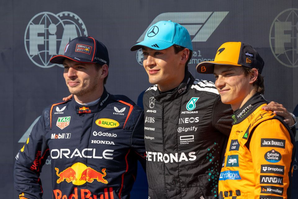 George Russell at the Canadian Grand Prix.