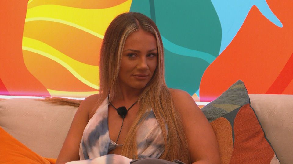 Megan Moore from Love Island.