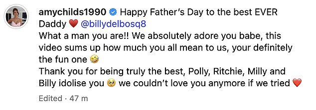Amy has four children Polly, Ritchie, and twins Millie and Billy. Polly and Ritchie are from previous relationships, while Millie and Billy are twins with her fiancé, Billy