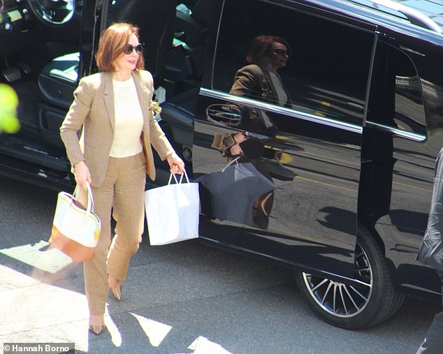 Marie-Josée Kravis, senior Bilderberg insider, at the 2019 meeting