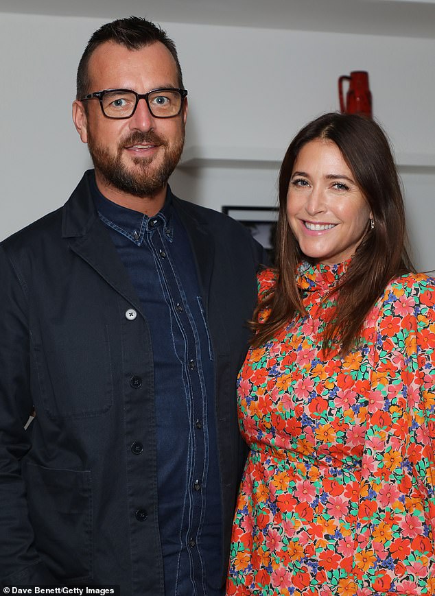 The former Britain's Next Top Model host revealed her fiancé George Smart has been her 'rock'