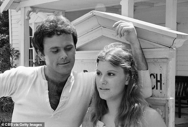 'It took the whole season to find our audience and get them onboard,' the actress said. 'People then loved it and stayed loyal for nine years. In today's world, a show might get maybe 3-6 episodes to test it'; seen on show with Peter Fox in 1977