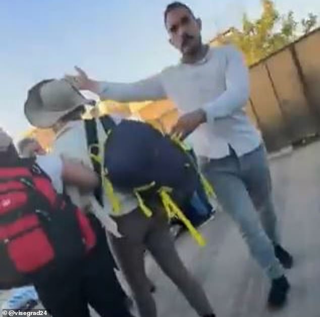 Gaza aid activists were violently dragged and carried onto buses by balaclava-clad Egyptian authorities