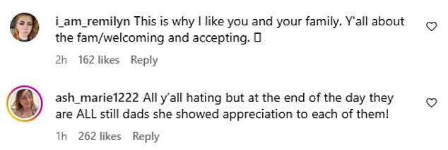 Fans of Kris took to the comment section to praise her 'very nice and inclusive' post