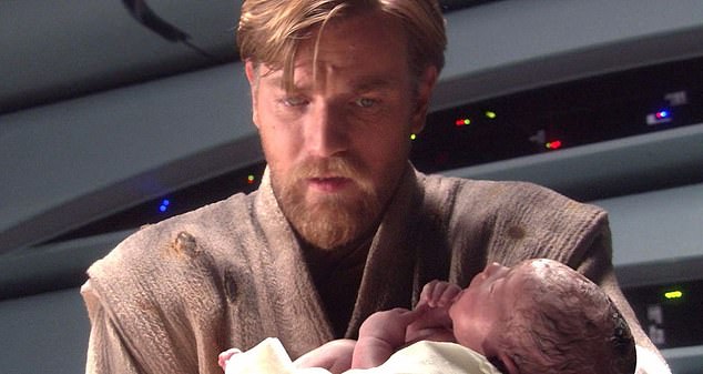 While there was another newborn used for the scene where Padme gave birth to the twins, it was Barton shown when Obi-Wan delivers Luke to Owen and Beru on Tatooine, and when the Organa's took custody of Leia