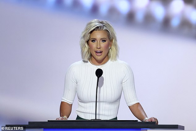 Savannah, 27, spoke July 16, 2024 at the Republican National Convention in Milwaukee