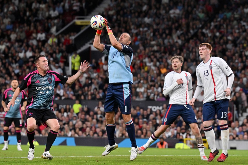 Soccer Aid 2025 at Old Trafford.