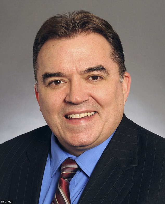 He also allegedly wounded his Democratic State Senator John Hoffman