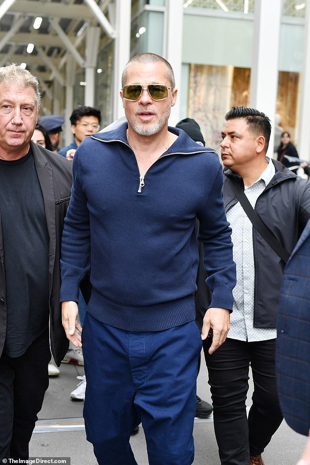The actor is currently estranged from his six children, whom he shares with ex-wife Angelina Jolie