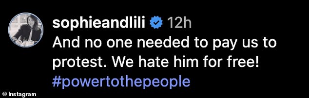 Some of Clinton's supporters still had her back in response to the post trashing Trump