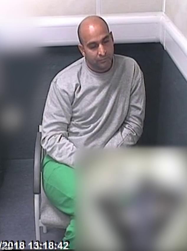 Grooming gang member Roheez Khan, 39, denied that sexual activity took place in his flat