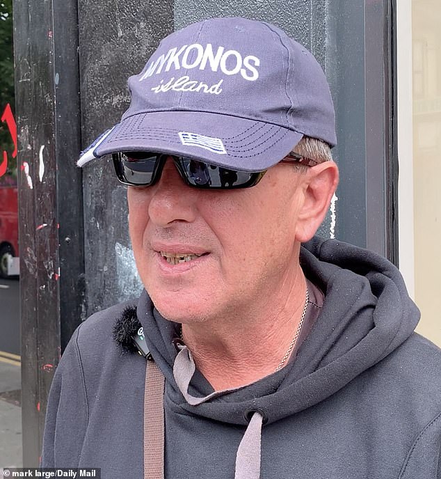Joe Rodriguez, 61, a former journalist who moved to the UK from Australia four years ago said people in the area are motivated by money